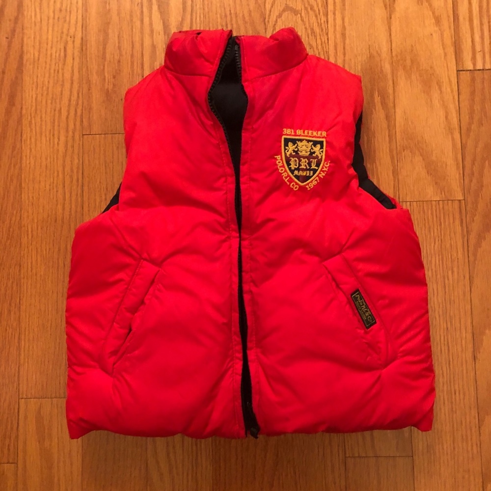 POLO RALPH LAUREN REVERSIBLE VEST SIZE 3T